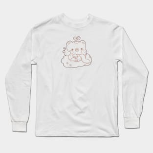 walter the bear and the little star Long Sleeve T-Shirt